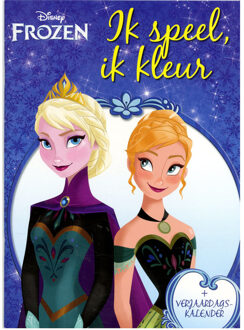 Disney Frozen kleurboek met verjaardagskalender