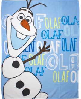 Disney Frozen: Olaf letters plaid, 120 x 150 cm