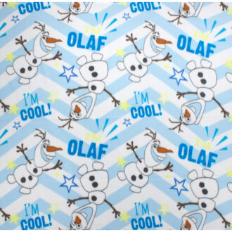 Disney Frozen: Olaf multi plaid, 120 x 150 cm