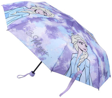 Disney Frozen paraplu - paars/blauw - D92 cm - voor kinderen - Paraplu's