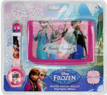 Disney Frozen portemonnee + polshorloge