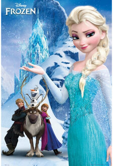 Disney Frozen poster: mountain