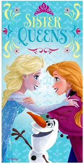 Disney Frozen sister queens badlaken 70 x 140 cm