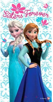 Disney Frozen: sisters forever badlaken 70 x 140 cm