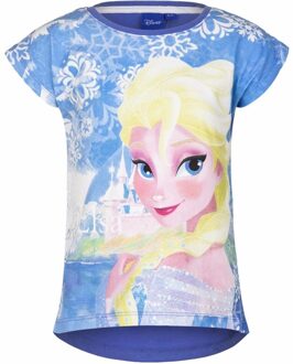 Disney Frozen t-shirt blauw voor meisjes