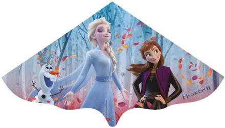 Disney Günther Eenlijnskindervlieger Frozen Elsa En Anna 115 Cm Blauw