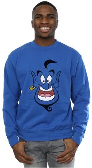 Disney Heren Aladdin Genie Gezicht Sweatshirt (Koningsblauw) - maat 2XL