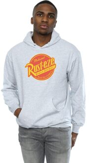 Disney Heren Cars Roest-Eze Logo Hoodie (Sportgrijs) - maat Lichtgrijs