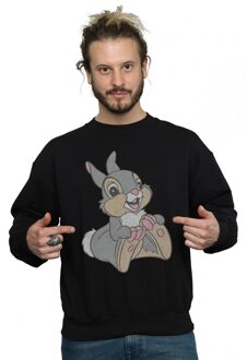 Disney Heren Classic Thumper Sweatshirt (Zwart) - M