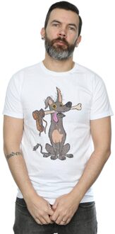 Disney Heren Coco Dante Met Been T-Shirt (Wit) - S