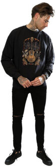 Disney heren coco guitar katoenen sweatshirt Zwart - M