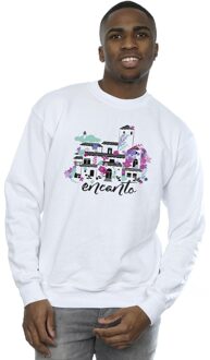 Disney Heren Encanto Casita Sweatshirt (Wit)