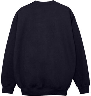 Disney heren lilo and stitch ohana ananas sweatshirt Blauw - XL