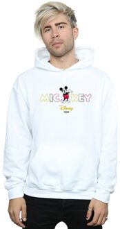 Disney Heren Mickey Mouse 1928 Hoodie (Wit) - maat 3XL