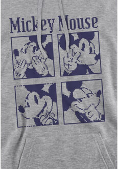 Disney Heren mickey mouse pixelated hoodie Grijs - S