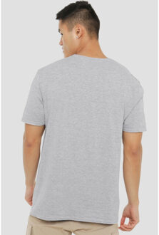 Disney Heren mickey mouse present kerstmis t-shirt - maat XXL / XXXL Grijs