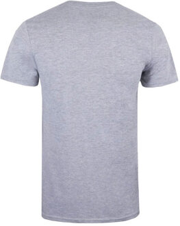 Disney Heren mickey mouse vintage heather t-shirt - maat S Grijs