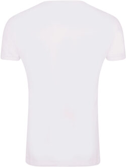 Disney Heren Mickey Mouse Vintage T-shirt (Wit/zwart/rood) - S