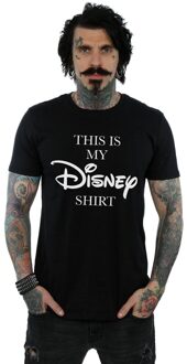 Disney Heren Mijn T-shirt T-Shirt (Zwart)