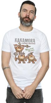 Disney Heren Moana Kakamora Ondeugend Maker T-Shirt (Wit) - maat