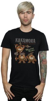 Disney Heren Moana Kakamora Ondeugend Maker T-Shirt (Zwart) - maat
