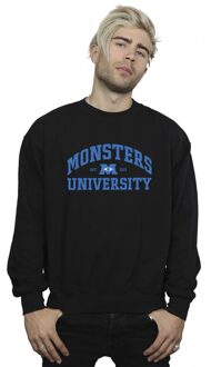 Disney Heren Monsters University Logo Sweatshirt (Zwart) - XL