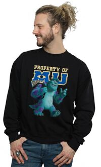 Disney Heren Monsters University Property Of MU Sulley Sweatshirt (Zwart) - 4XL