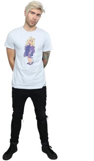 Disney Heren The Muppets Classic Miss Piggy T-Shirt (Heide Grijs) - XL