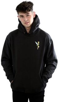Disney Heren Tinkerbell borsttrui (Zwart) - M