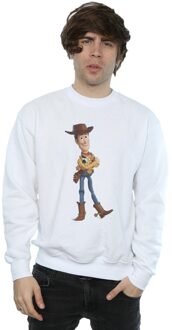 Disney Heren Toy Story 4 Sherrif Woody Sweatshirt (Wit) - 5XL