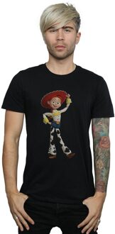 Disney Heren Toy Story Jessie Pose T-Shirt (Zwart) - 3XL