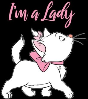 Disney I'm A Lady Unisex T-Shirt - Black - XS Zwart