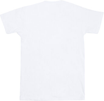 Disney Jongens Alice In Wonderland Cheshire Cat T-shirt (Wit) - maat