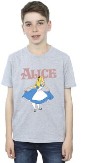 Disney Jongens Alice In Wonderland Take A Bow T-Shirt (Sportgrijs) Lichtgrijs - 3-4J / 98-104cm