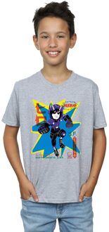 Disney Jongens Big Hero 6 Hiro Anime T-Shirt (Sportgrijs) Lichtgrijs - 7-8J / 122-128cm