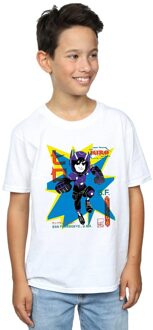 Disney Jongens Big Hero 6 Hiro Anime T-Shirt (Wit) - 9-11J / 128cm-146cm