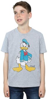 Disney Jongens Boos Donald Duck T-Shirt (Sportgrijs) Lichtgrijs