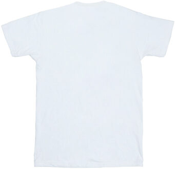 Disney Jongens Cars Bliksem McQueen Collage T-shirt (Wit) - 3-4J / 98-104cm