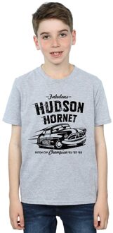 Disney Jongens Cars Hudson Hornet T-Shirt (Sportgrijs) - maat 5-6J / 110-116cm Lichtgrijs