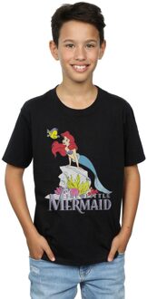 Disney Jongens De Kleine Zeemeermin Zeevriend T-Shirt (Zwart) - 12-13J / 152-158cm