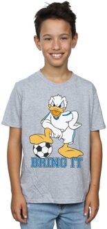Disney Jongens Donald Duck Breng het T-shirt (Sportgrijs) Lichtgrijs - 5-6J / 110-116cm