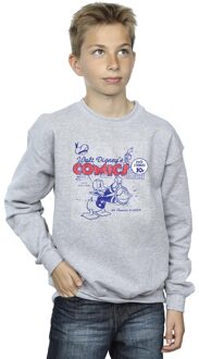 Disney Jongens Donald Duck Comics Sweatshirt (Sportgrijs) Lichtgrijs - 12-13J / 152-158cm
