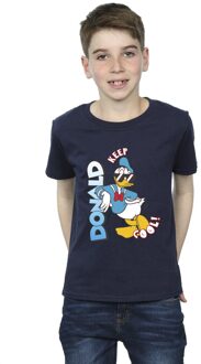 Disney Jongens Donald Duck Cool T-shirt (Marineblauw) - maat 9-11J / 128cm-146cm Navy