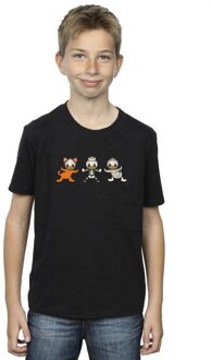 Disney Jongens Duck Tales Halloween Kostuum T-shirt (Zwart) - maat 5-6J / 110-116cm