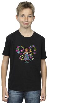 Disney Jongens Encanto Mirabel Vlinder T-shirt (Zwart) - 9-11J / 128cm-146cm