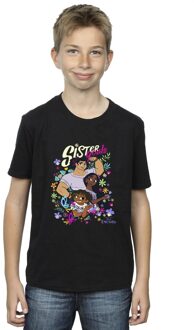 Disney Jongens Encanto Zus Doelen T-Shirt (Zwart) - maat 5-6J / 110-116cm