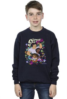 Disney Jongens Encanto Zuster Doelen Sweatshirt (Marineblauw) Navy - 9-11J / 128cm-146cm
