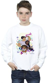 Disney Jongens Encanto Zuster Doelen Sweatshirt (Wit) - 5-6J / 110-116cm