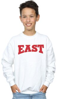 Disney Jongens High School Musical The Musical East High Sweatshirt (Wit) - 7-8J / 122-128cm