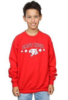 Disney Jongens High School Musical The Musical Wildcat Stars Sweatshirt (Rood) - 9-11J / 128cm-146cm
